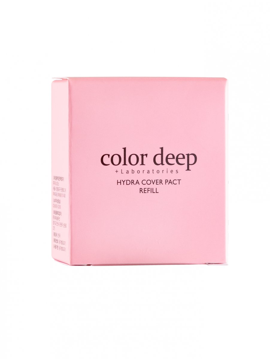 COLOR DEEP Кушон увлажняющий с коллагеном 21 тон светлый бежевый запасной блок