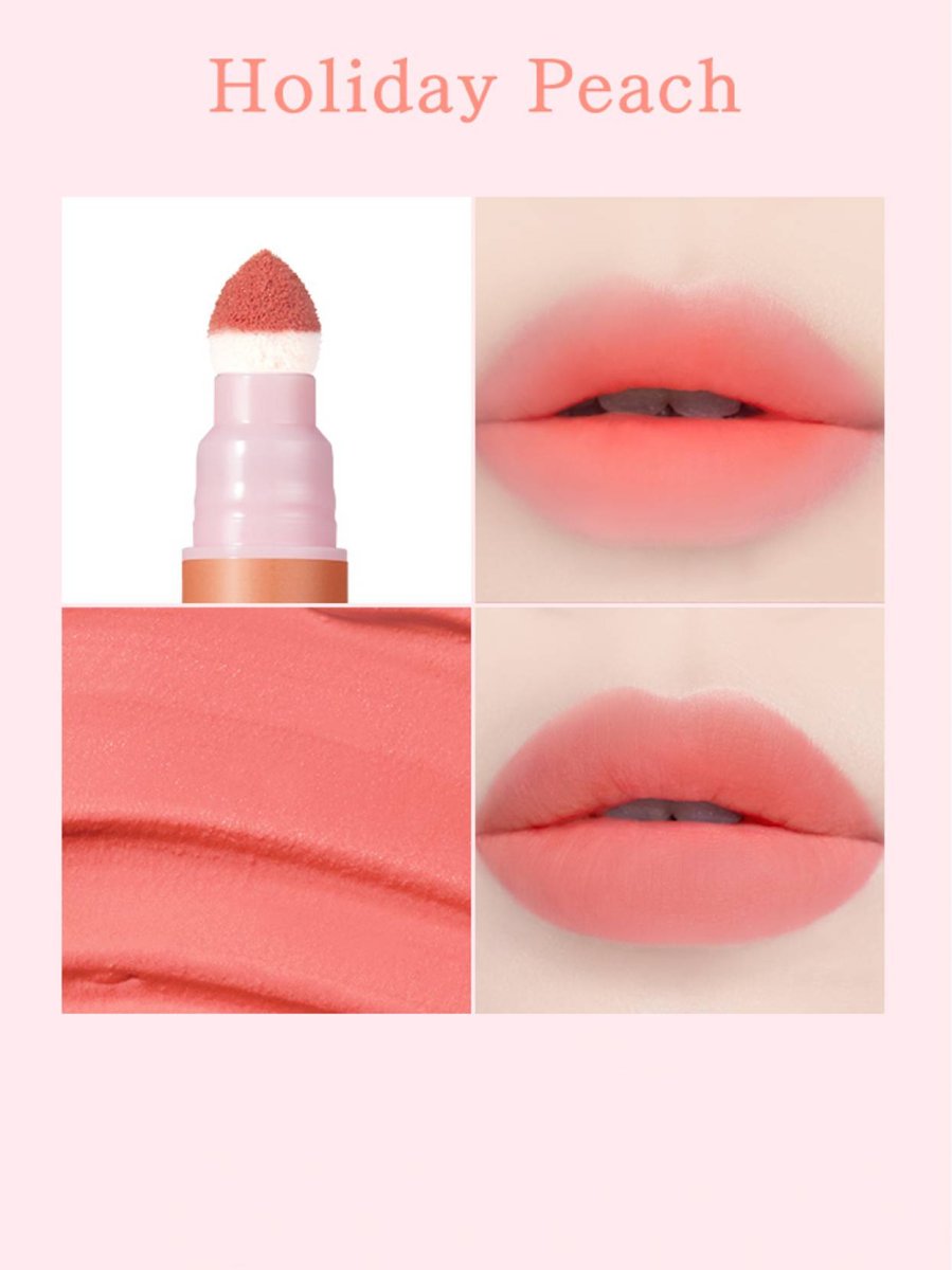 COLOR DEEP HOLIDAY PEACH Тинт кушон для губ цвет Бледно-персиковый