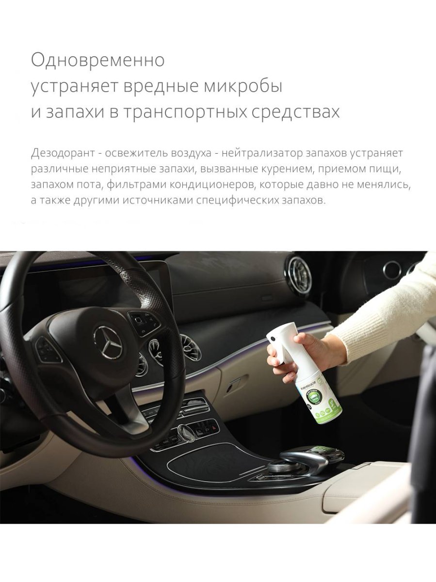 SALLIMI EM DEODORANT PINE Дезодорант-нейтрализатор запахов с ароматом сосны для салона авто